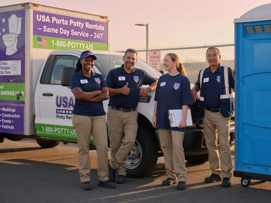 Porta Potty Rental company in Pointe Aux Pins, MI